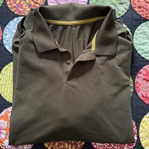 lululemon athletica Men’s Olive Green Polo